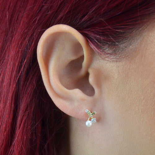 Cherry Bloom Studs