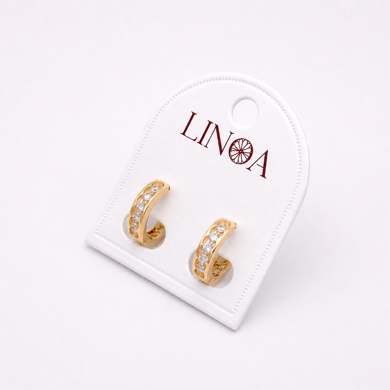 Halo Crystal Hoops