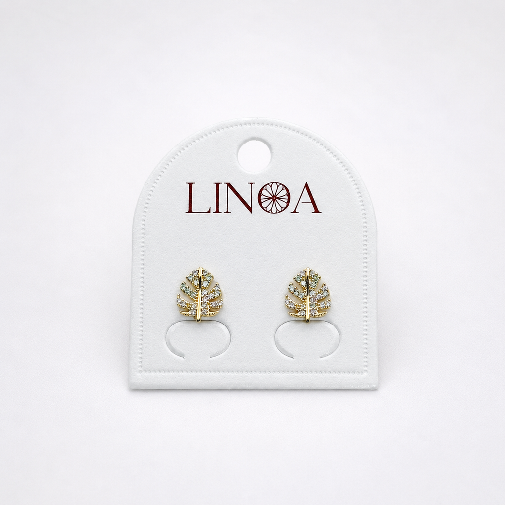 Nature Leaf Studs