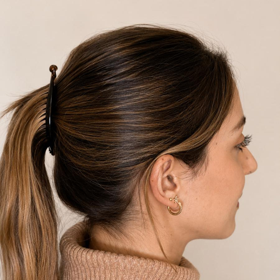 Terra Banana Hair Clip