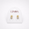 Tropical Pineapple Studs
